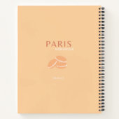 パリトラベルアートパステルアート ノートブック (裏面)