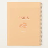 パリトラベルアートパステルアート プランナー手帳 (裏面)