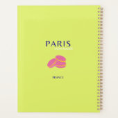 パリトラベルアートレトロアート プランナー手帳 (裏面)