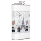 パリトラベルコラージュ フラスク (右)