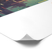 パリトラベルプリントウォールアート ポスター (角)