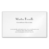 パリトレンディーミニマリスト相談医 マグネット名刺 (正面)