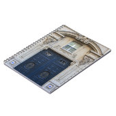 パリドアネービーブルー- ノートブック (左側)