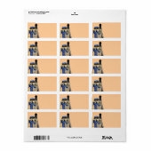 パリドリームス住所 シール (フルシート)