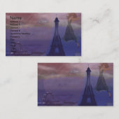 パリドリームズビジネスカード 名刺 (正面/裏面)