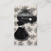 パリドレスメーカーテーラードレスファッションブティック 名刺 (正面)