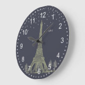 パリナイト ラージ壁時計 (傾斜)
