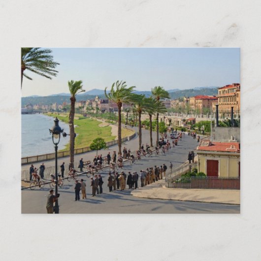 パリニースサイクリングライダーinニース1933年3月19日 ポストカード (正面)