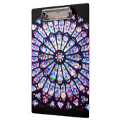 パリノートルダムステンドグラスザバラウィンドウ クリップボード (左)