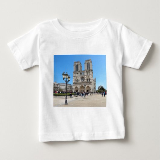 パリノートルダム ベビーTシャツ (正面)