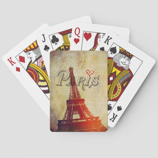 パリハート トランプ (裏面)