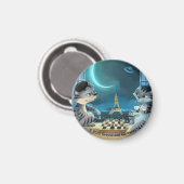 パリバイナイトサークルマグネット（各種サイズ） マグネット (正面/裏面)