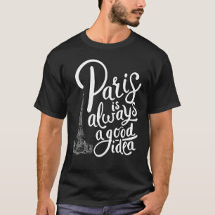 パリバカイエッフェルタワーパリオンリーア Tシャツ