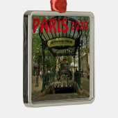 パリバケーションクリスマスオーナメント メタルオーナメント (右)