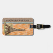 パリバッグラゲッジタグ ラゲッジタグ (正面横)