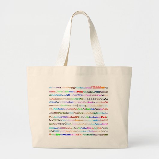 パリバッグ ラージトートバッグ (正面)