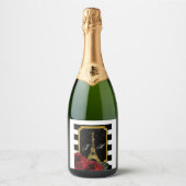 パリバラエッフェルタワーホワイトストライプホテル スパークリングワインラベル (正面)