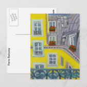 パリバルコニー ポストカード (正面/裏面)