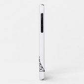 パリバレリーナとエッフェルタワーガールズバレエ Case-Mate iPhoneケース (裏面/左)