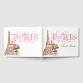 パリバースデーパーティーゲストブック ゲストブック (全面)