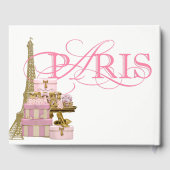 パリバースデーパーティーゲストブック ゲストブック (裏面)