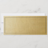 パリバースデーパーティー招待チケット招待状 招待状 (裏面)