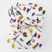 パリパターンラッピング紙 ラッピングペーパーシート (インサイチュ)