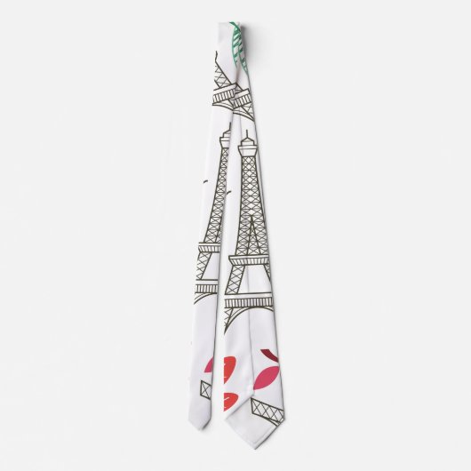 パリパターン ネクタイ (裏面)
