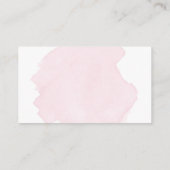 パリパティスレフランスのーシャワーおむつラッフルカード エンクロージャーカード (裏面)