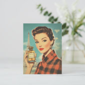 パリパフュージュアドエレガンス ポストカード (スタンド正面)