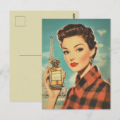 パリパフュージュアドエレガンス ポストカード (正面/裏面)