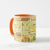 パリパリ日の秋秋テーマ マグカップ (正面左)