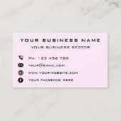 パリパーソナライズされたの名刺の女性 名刺 (正面)