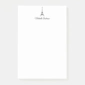 パリパーソナライズされたエッフェルタワーフランス ポストイット (正面)