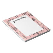 パリパーソナライズされたメモ帳 ノートパッド (アングル)