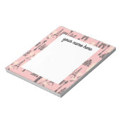 パリパーソナライズされたメモ帳 ノートパッド (回転)