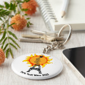 パリヒートウェーブ2022キーチェーン キーホルダー (側面)