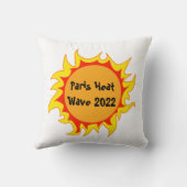パリヒートウェーブ2022装飾用クッション クッション (裏面)