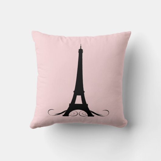 パリピンクエッフェルタワー クッション (裏面)