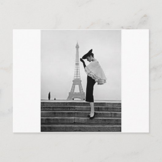 パリファッション ポストカード (正面)