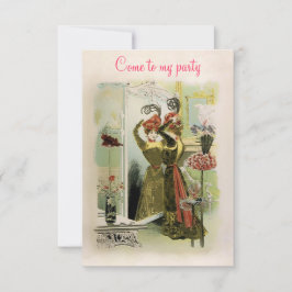 パリファッション～招待状/ RSVP #18 招待状