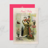 パリファッション～招待状/ RSVP #18 招待状 (正面/裏面)