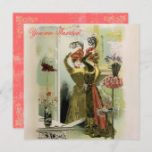 パリファッション～招待状/ RSVP #18 招待状 (正面/裏面)