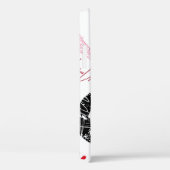 パリファッション、書道エッフェルタワーのパターン。 Case-Mate iPhoneケース (裏面 / 右)