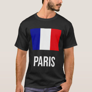 パリフフランスのィティシティバケーションルーツフランス Tシャツ