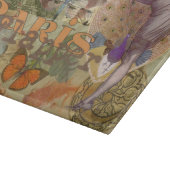 パリフラッパーアールデコピーコックヴィンテージ カッティングボード (角)