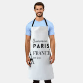 パリフランシア エプロン (着用した状態)