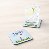 パリフランスのとエッフェルタワー コースター (右側)