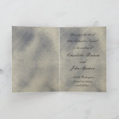 パリフランスのの結婚式は日付を保存 案内状 (内部)