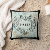 パリフランスのエッフェル華美タワー クッション (ブランケット)